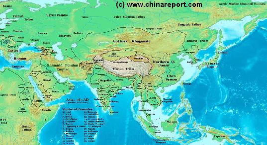 historical maps asia