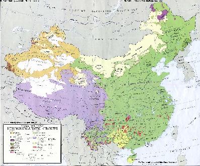 map of china provinces. Map of Languages