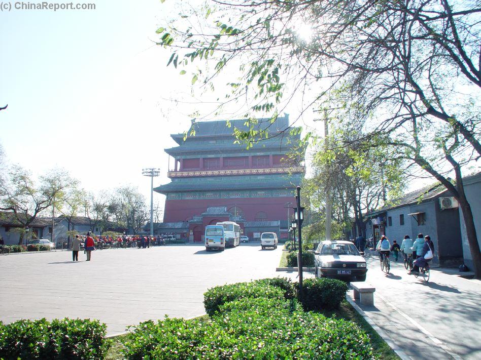 Bell Tower and Drum Tower , DongCheng District , Beijing Bell