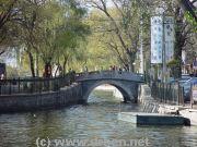 A Small Bridge surrounded by Hutong, Waters and Bell- and Drum-Towers