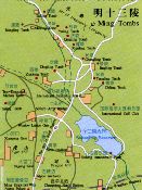 Click to go to Map of All Ming Tombs + Area