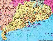 Guangdong Map 1 - Geographic Map