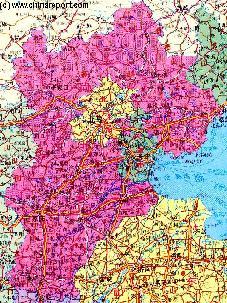 Hebei Map 2 - Geographic Map