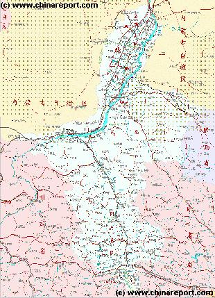 Click to Go to Large Scale Schematic Map 2A NingXia Province