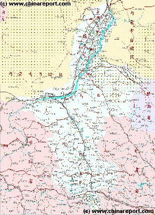 Ningxia Province Schematic Overview - Map2a