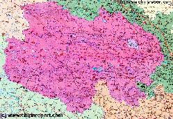 Qinghai Province Schematic Overview - Map2a