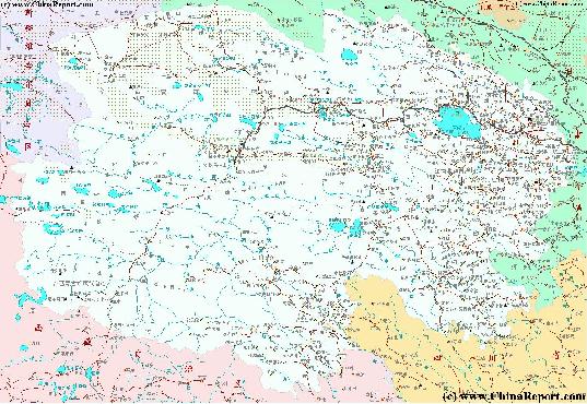 Qinghai Province Schematic Overview - Map2a