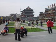 An Impression of Drum Tower Square