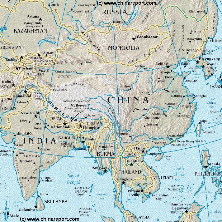 print a free map of china, map of china with cities. print a free map of china,