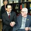 3) Israel Epstein meets Hu Jintao and is rewarded for long-standing loyalties to the Chinese People.